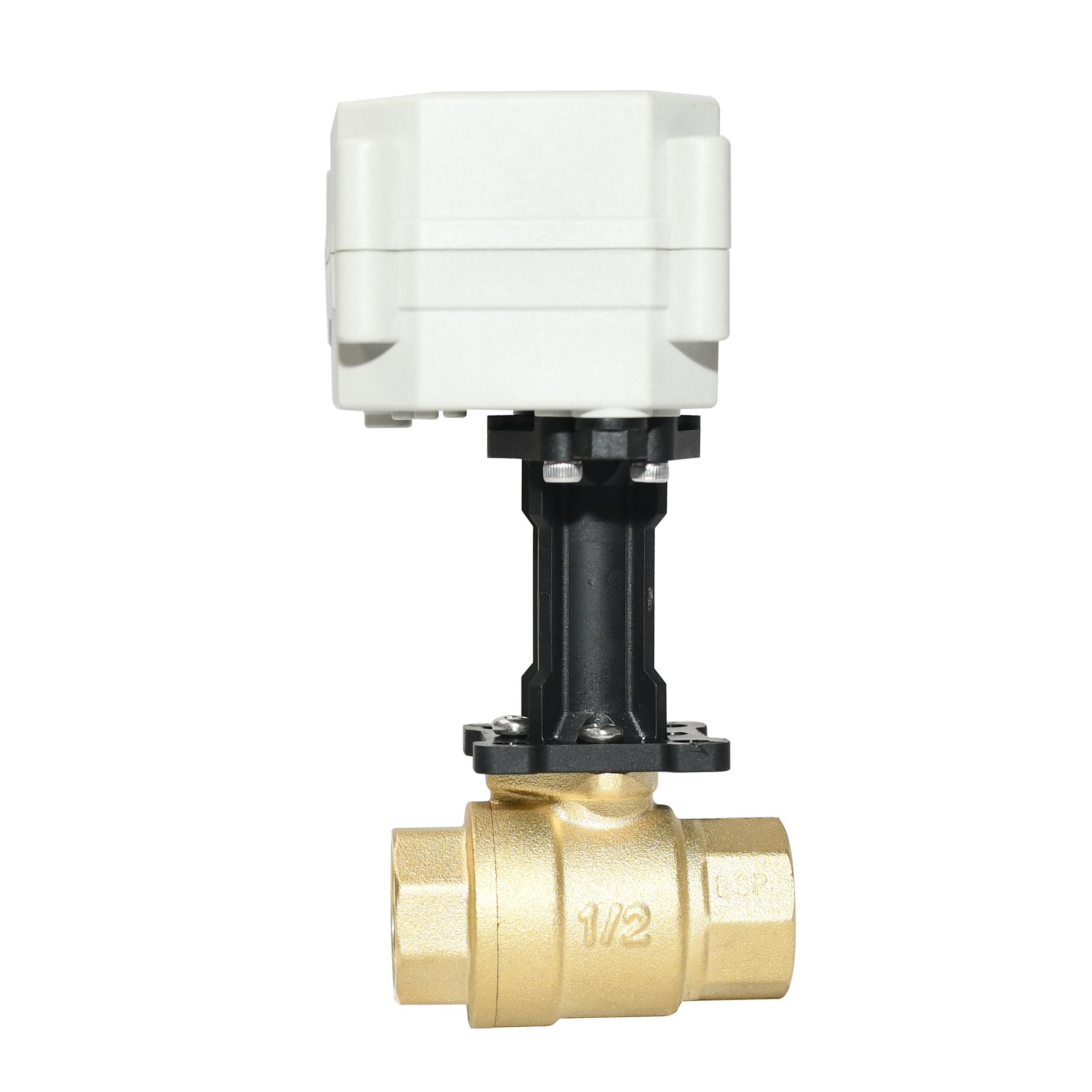 Switch type - brass 2 way electric valve Motorized valve