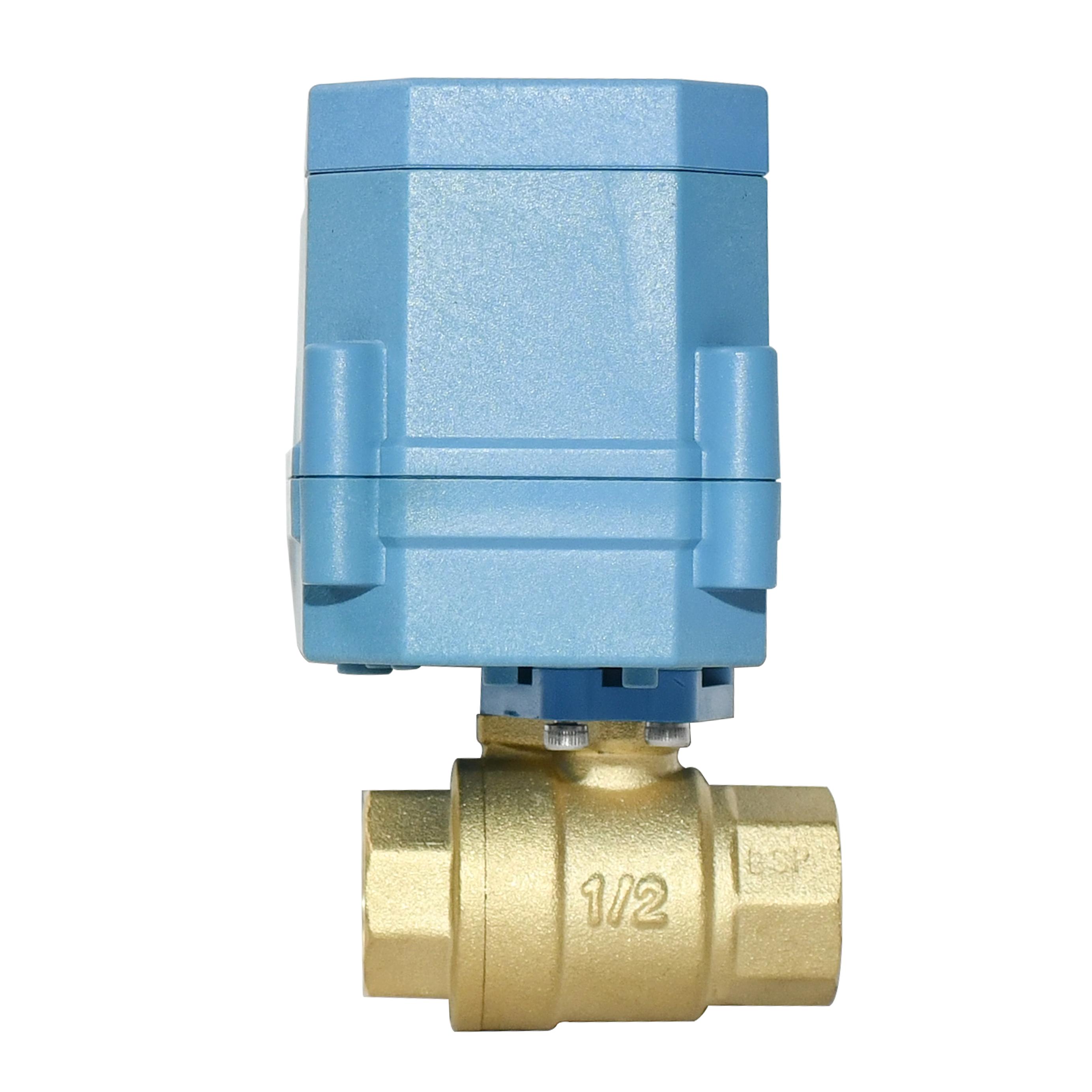 DN15 2-way Lorawan Lora wireless shut off ball valve irrigation valve wireless