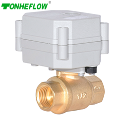 Switch type - brass two way electric valve  Motorized ball valve