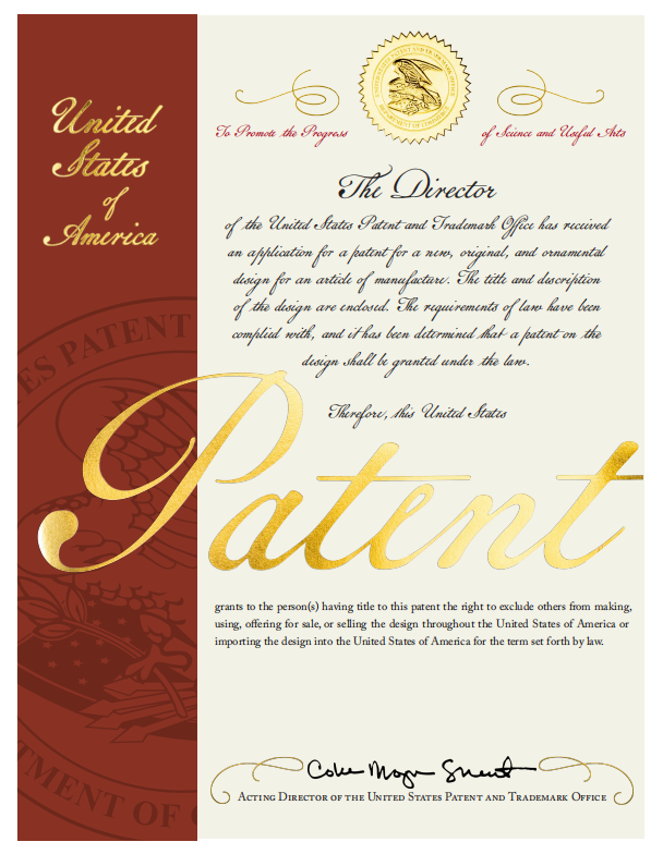 Design Certificate