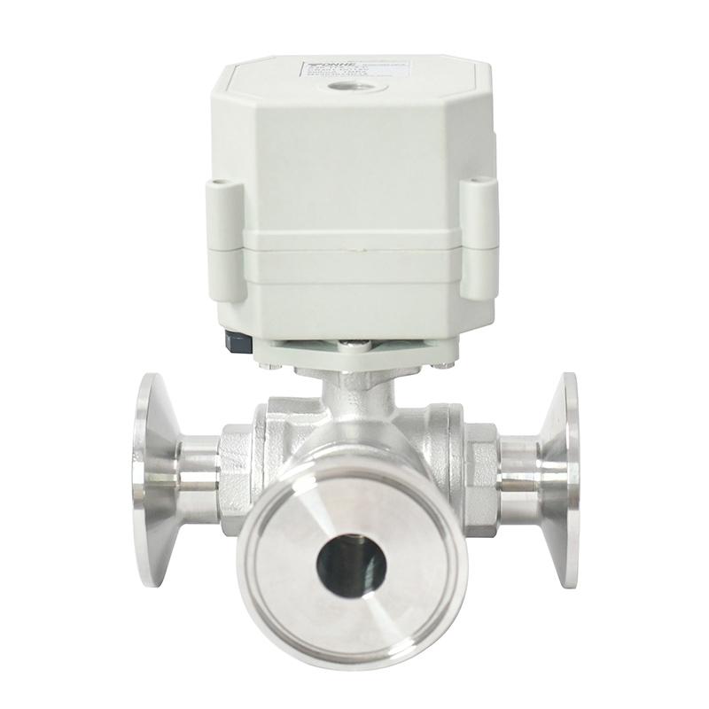 A20-M Serise SS304 three way Tri-clamp Proportional Valve
