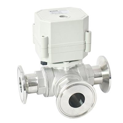 A20-M Serise SS304 three way Tri-clamp Proportional Valve