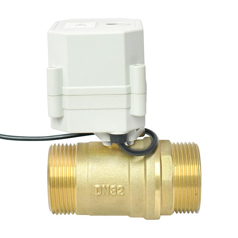 DN32 2 Way Male Thread  Brass Wi-Fi Electric Ball Valve