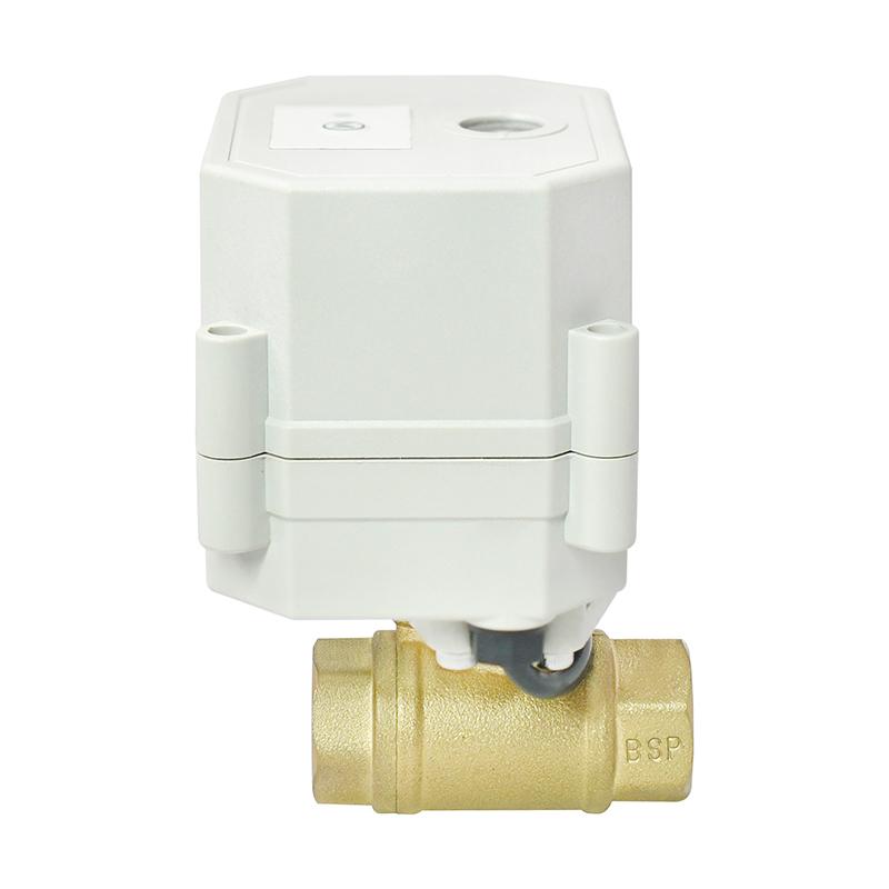 DN8 2 Way Brass Wi-Fi Electric Ball Valve