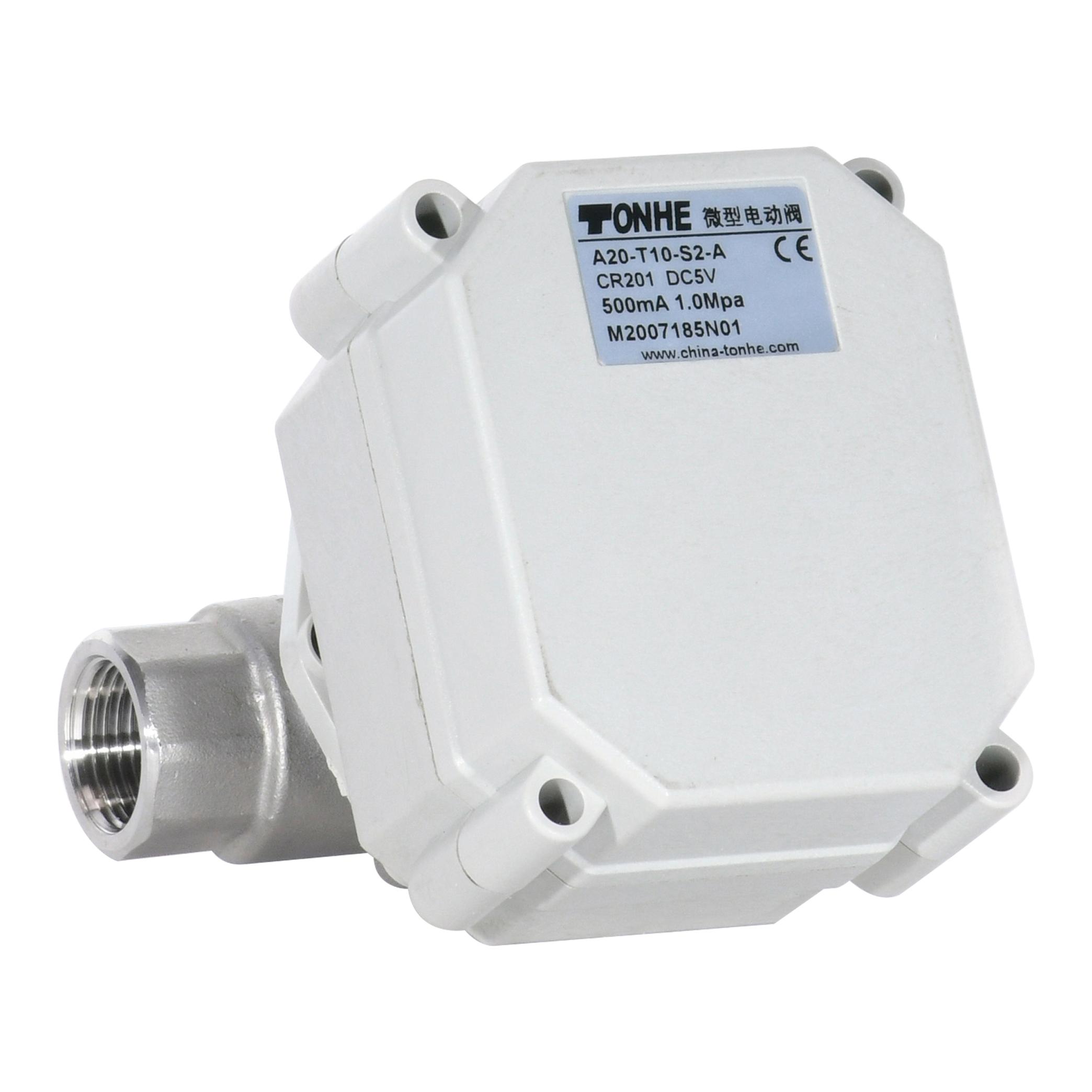 Switch type -DN10 SS304 2way electric ball valve  Motorized ball valve