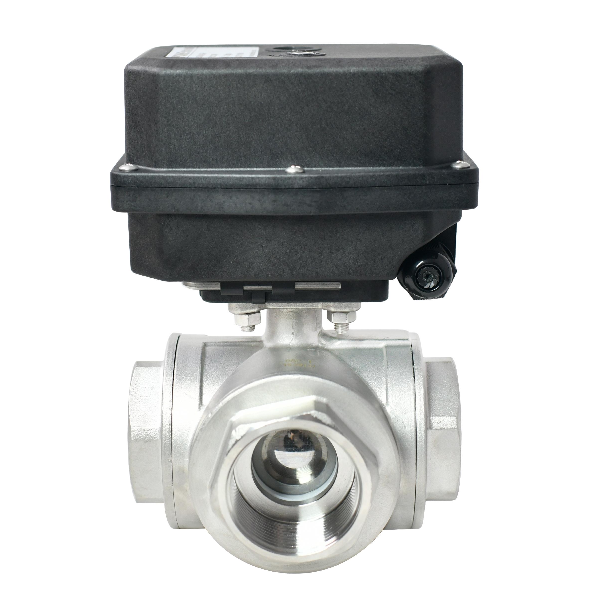 TONHEFLOW A550 3 way electric valve 1 1/2”AC220V motorized valve