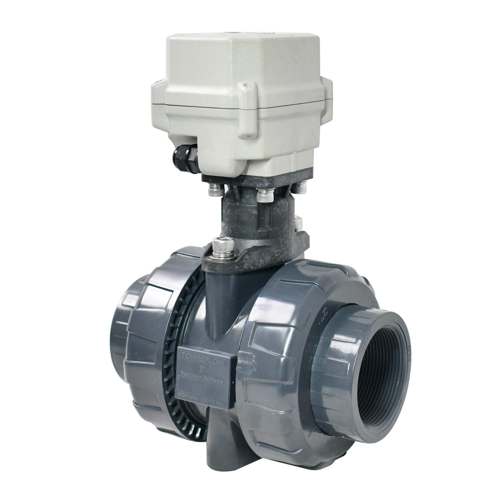 A150 Proportional Valve UPVC Motorized ball valve